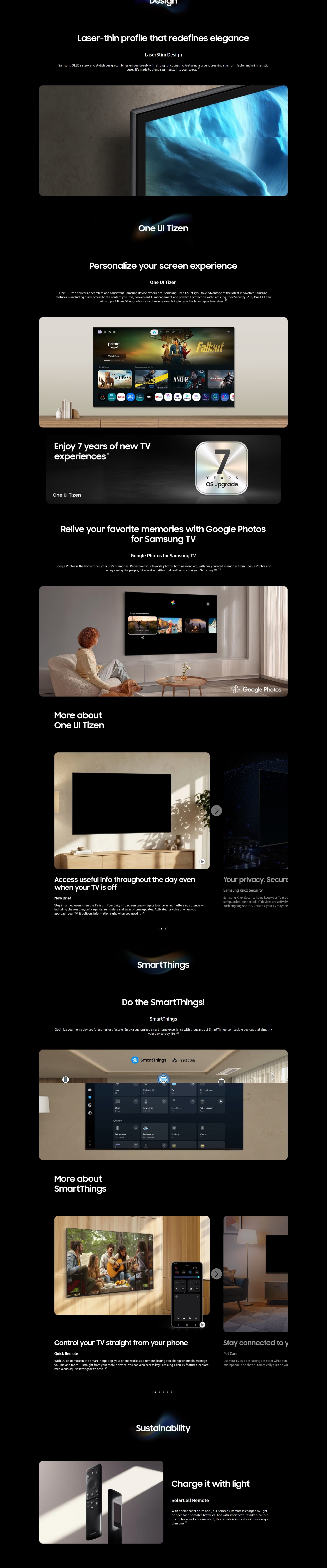 SAMSUNG S90H OLED 4K Samsung Vision AI Smart TV 2026